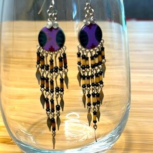 Vintage beaded earrings